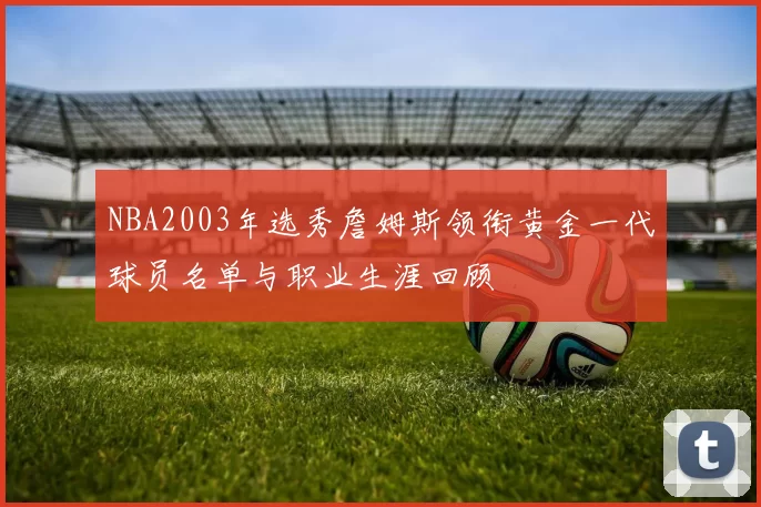 NBA2003年选秀詹姆斯领衔黄金一代球员名单与职业生涯回顾